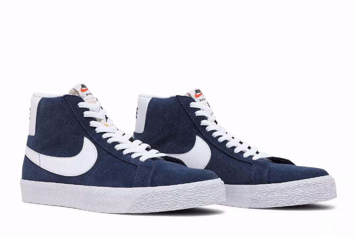 Nike Zoom Blazer Mid SB Navy, view 9