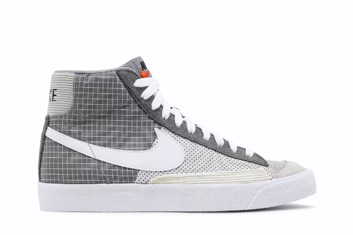 Nike Blazer Mid Patch - Smoke Grey, view 2