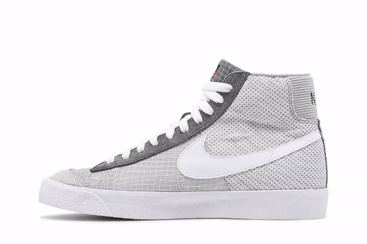Nike Blazer Mid Patch - Smoke Grey, view 4