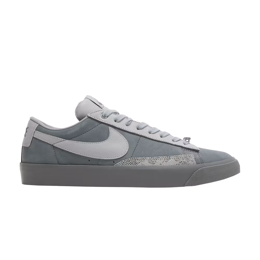 Forty Percent Against Rights x Nike Blazer Low SB Cool Grey