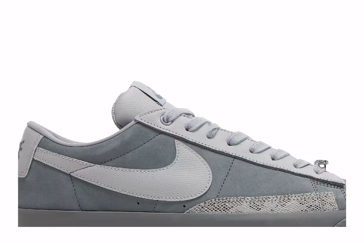 Forty Percent Against Rights x Nike Blazer Low SB Cool Grey, view 3