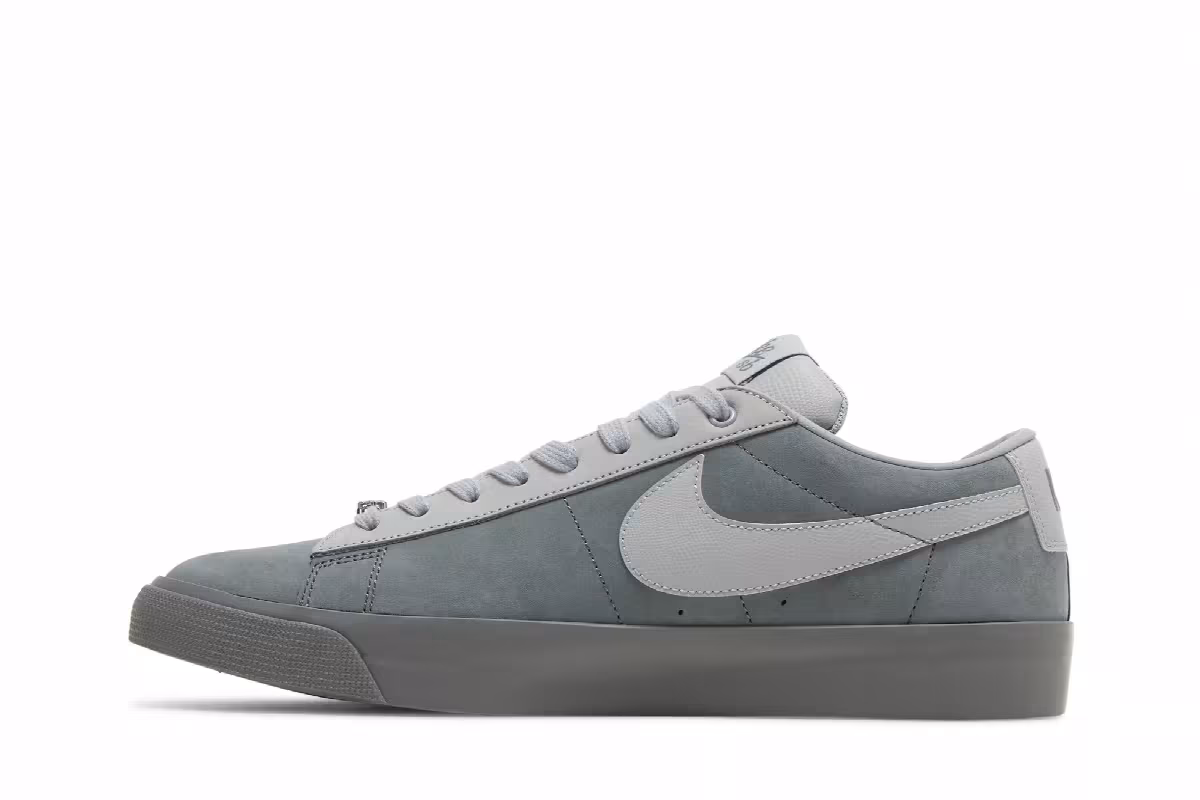 Forty Percent Against Rights x Nike Blazer Low SB Cool Grey, view 4
