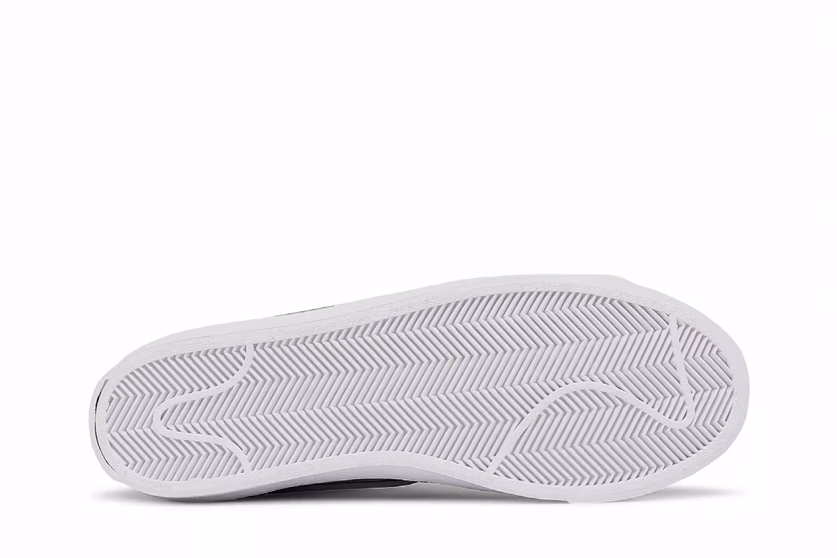 Nike Blazer Mid Black White, view 5