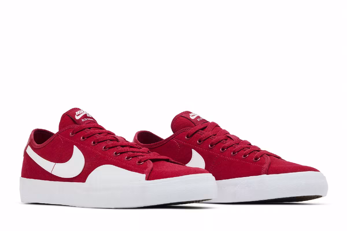 Nike Blazer Court SB Gym Red, view 9