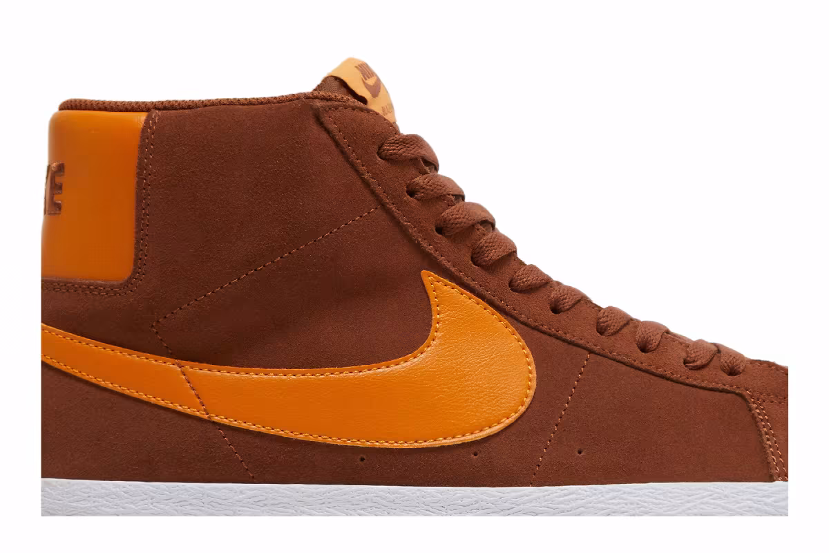 Nike Zoom Blazer Mid SB Pecan Light Curry, view 3