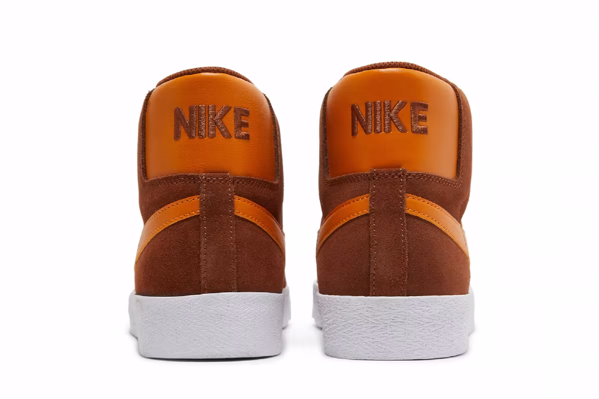 Nike Zoom Blazer Mid SB Pecan Light Curry, view 7