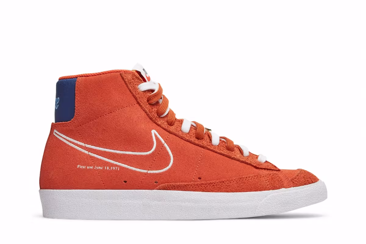 Nike Blazer Mid First Use - Orange, view 2