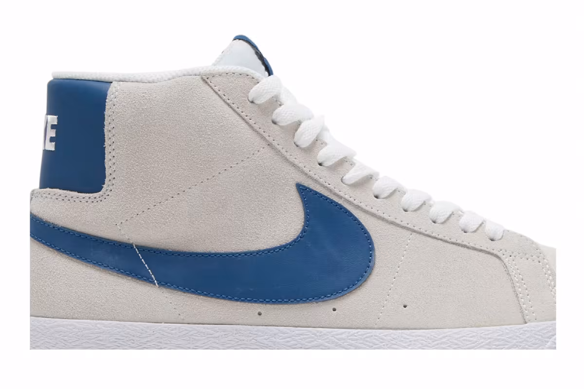 Nike Zoom Blazer Mid SB White Court Blue, view 3
