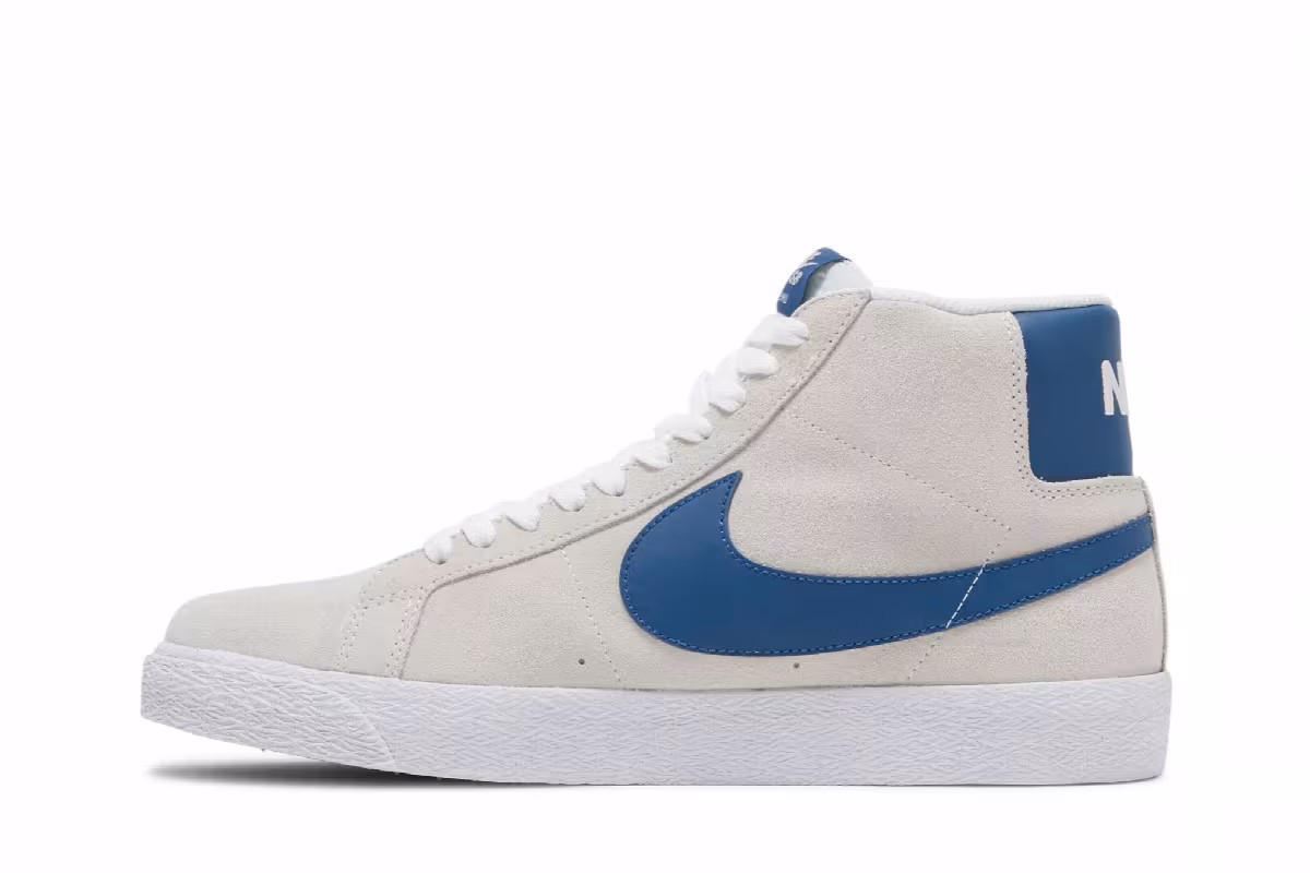 Nike Zoom Blazer Mid SB White Court Blue, view 4