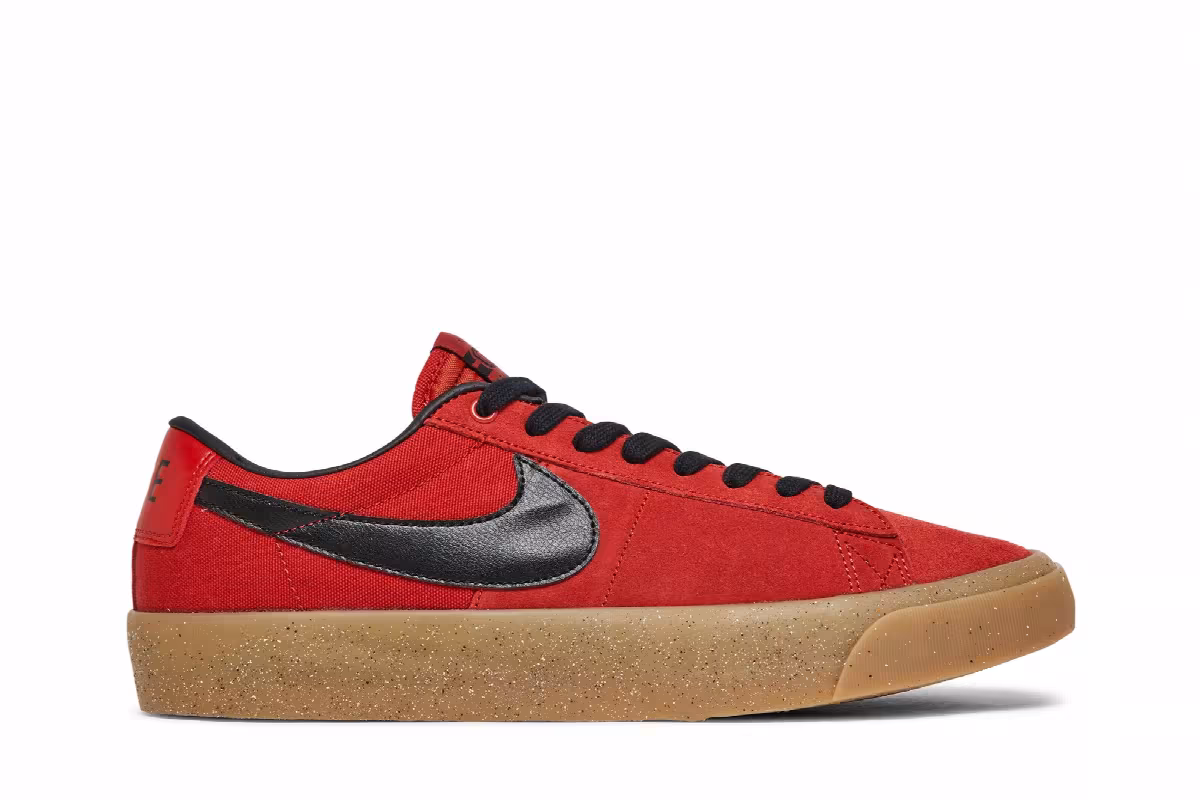 Nike Zoom Blazer Low Pro GT SB Cinnabar Gum, view 2