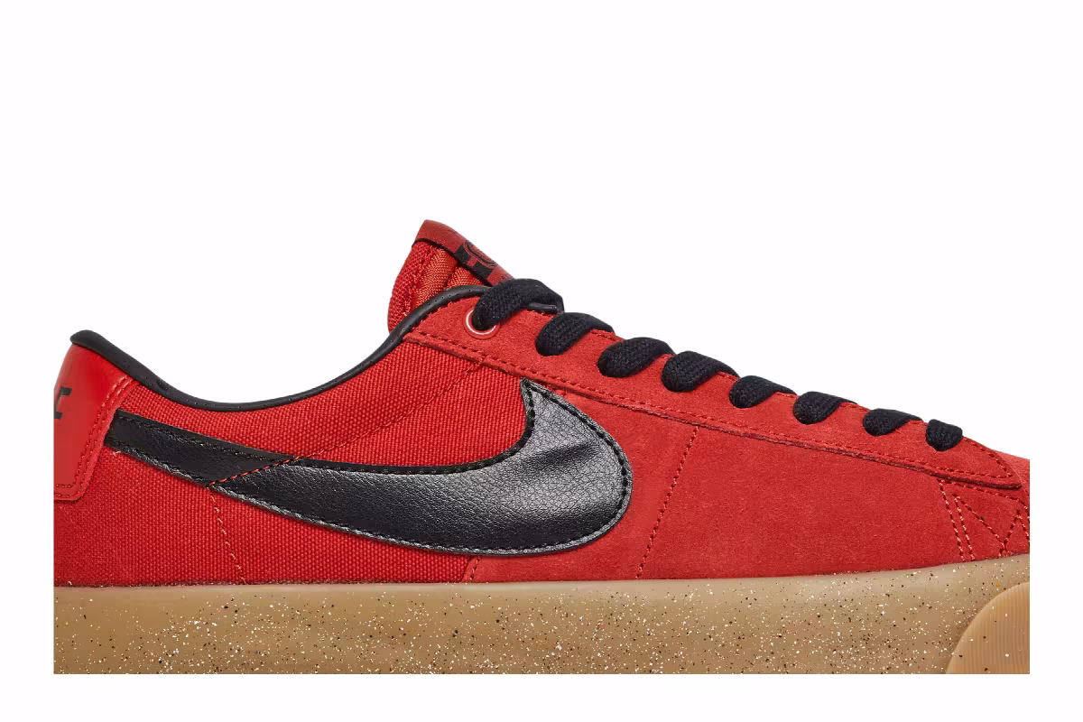 Nike Zoom Blazer Low Pro GT SB Cinnabar Gum, view 3