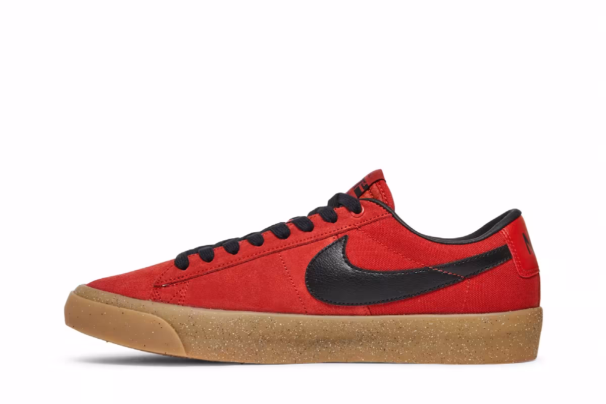Nike Zoom Blazer Low Pro GT SB Cinnabar Gum, view 4