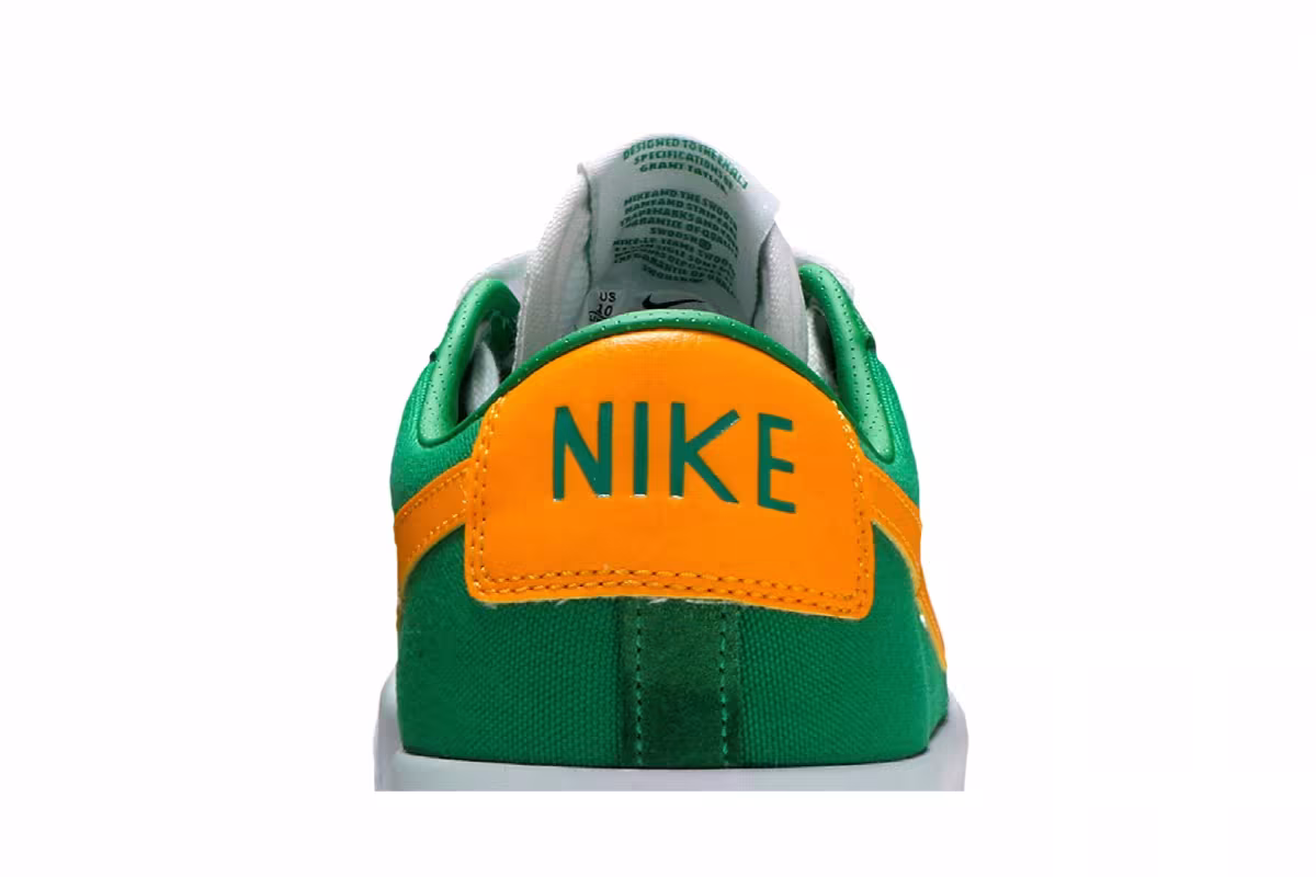 Nike Zoom Blazer Low Pro GT SB Lucky Green Gold, view 8