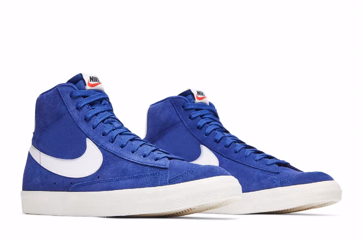 Nike Blazer Mid Deep Royal Blue, view 9