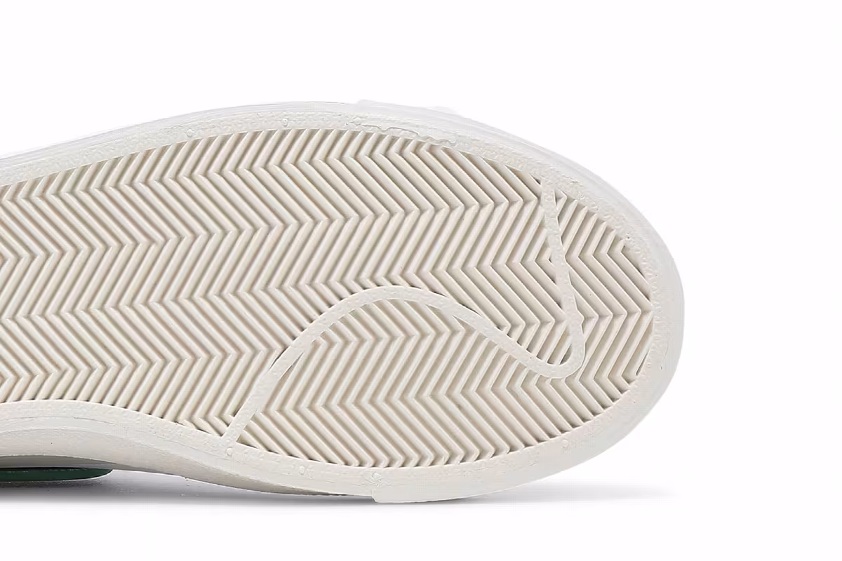 Nike Blazer Mid White Roma Green, view 6