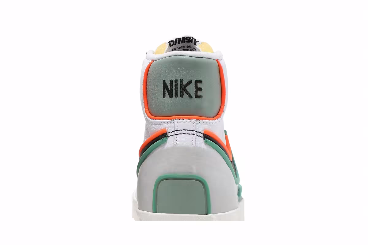 Nike Blazer Mid White Roma Green, view 8