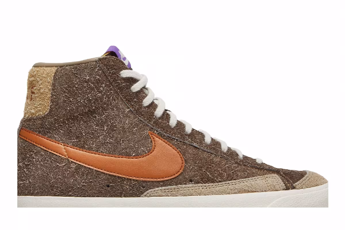 Nike Blazer Mid Dark Chocolate, view 3