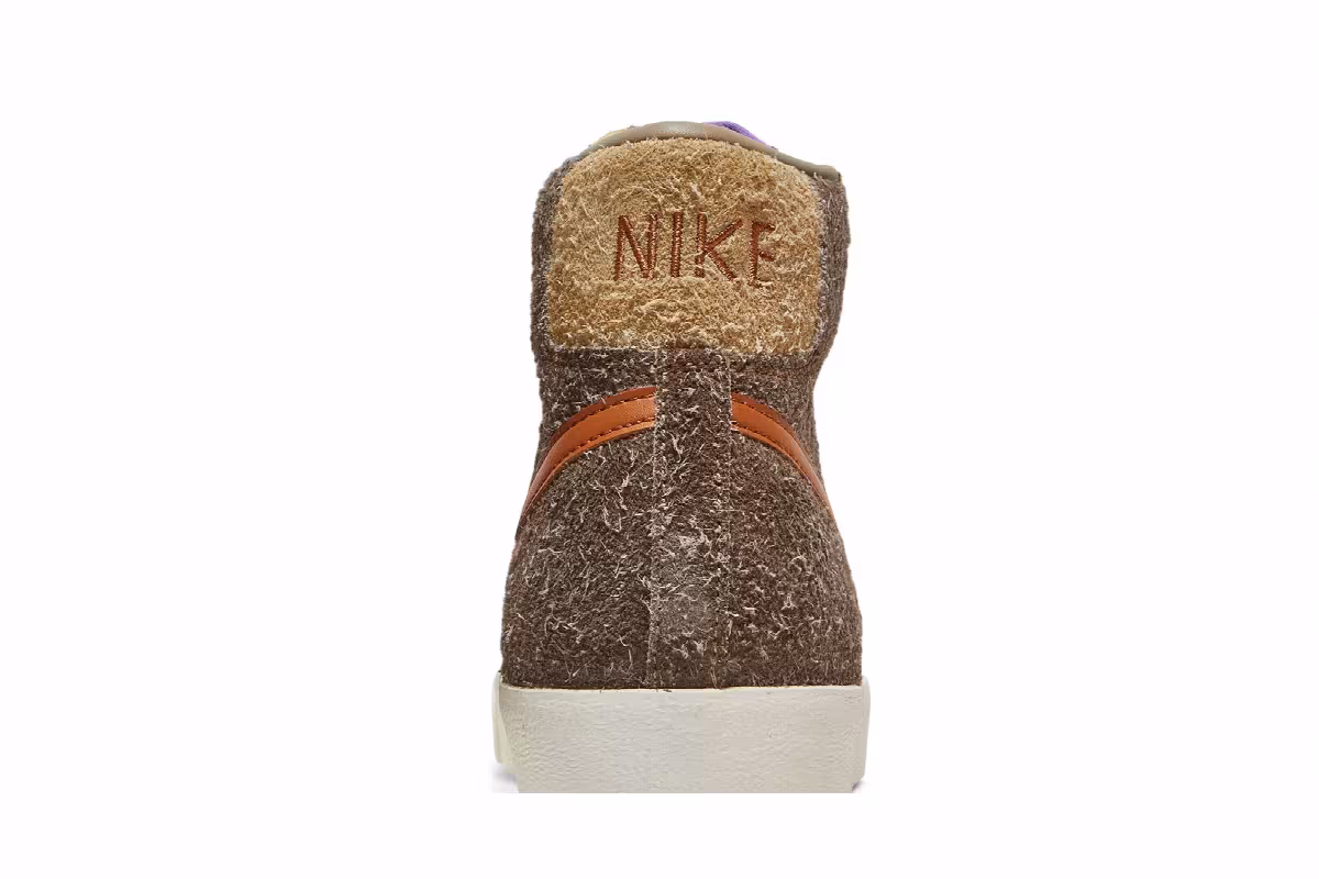 Nike Blazer Mid Dark Chocolate, view 8