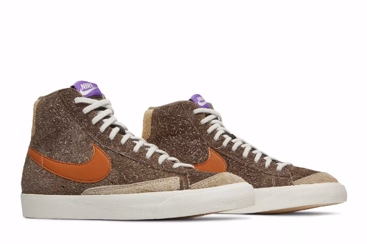 Nike Blazer Mid Dark Chocolate, view 9
