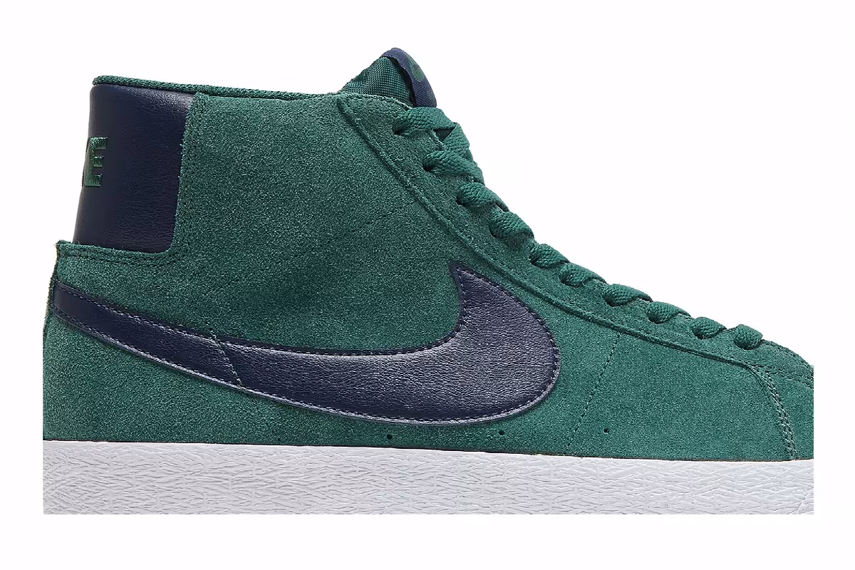 Nike Zoom Blazer Mid SB Noble Green, view 3