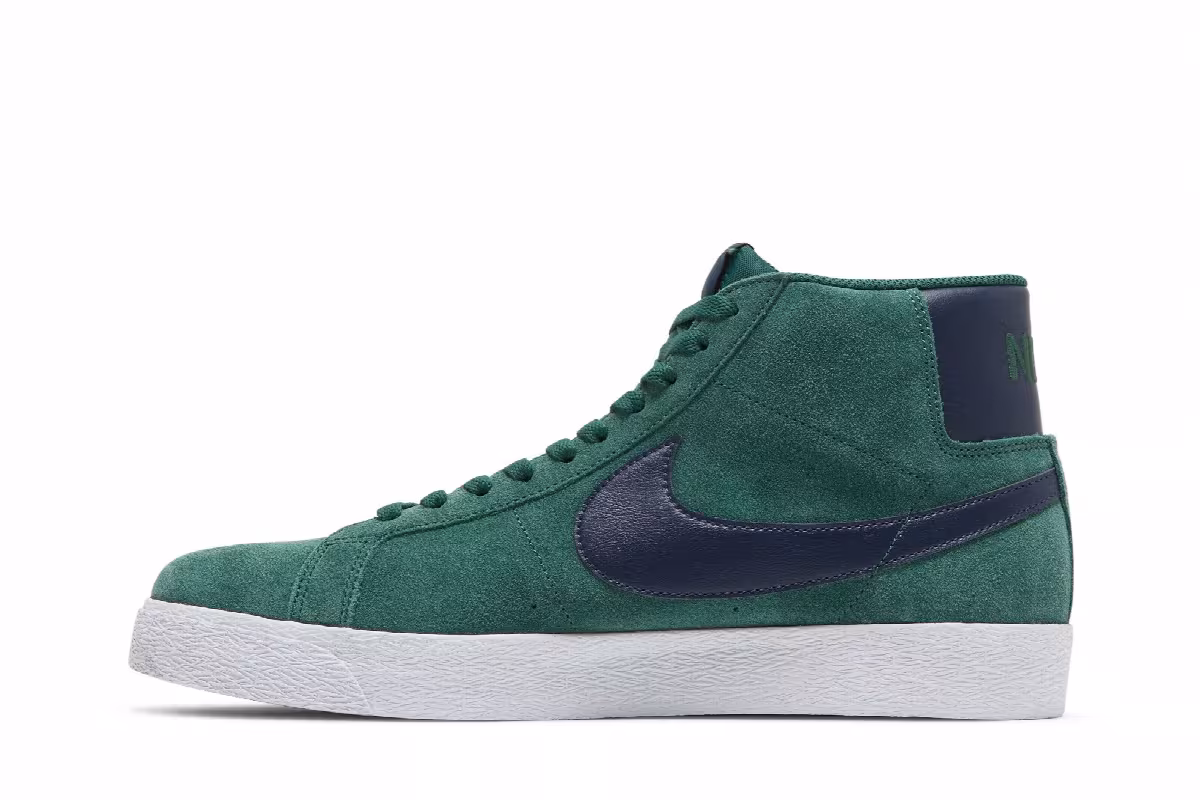 Nike Zoom Blazer Mid SB Noble Green, view 4