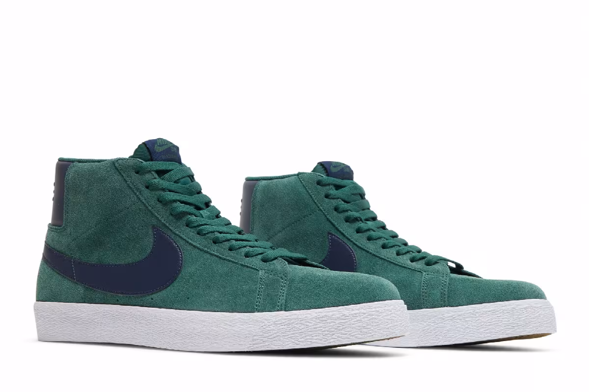 Nike Zoom Blazer Mid SB Noble Green, view 9
