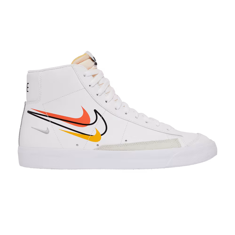 Nike Blazer Mid Multi Swoosh - Team Orange