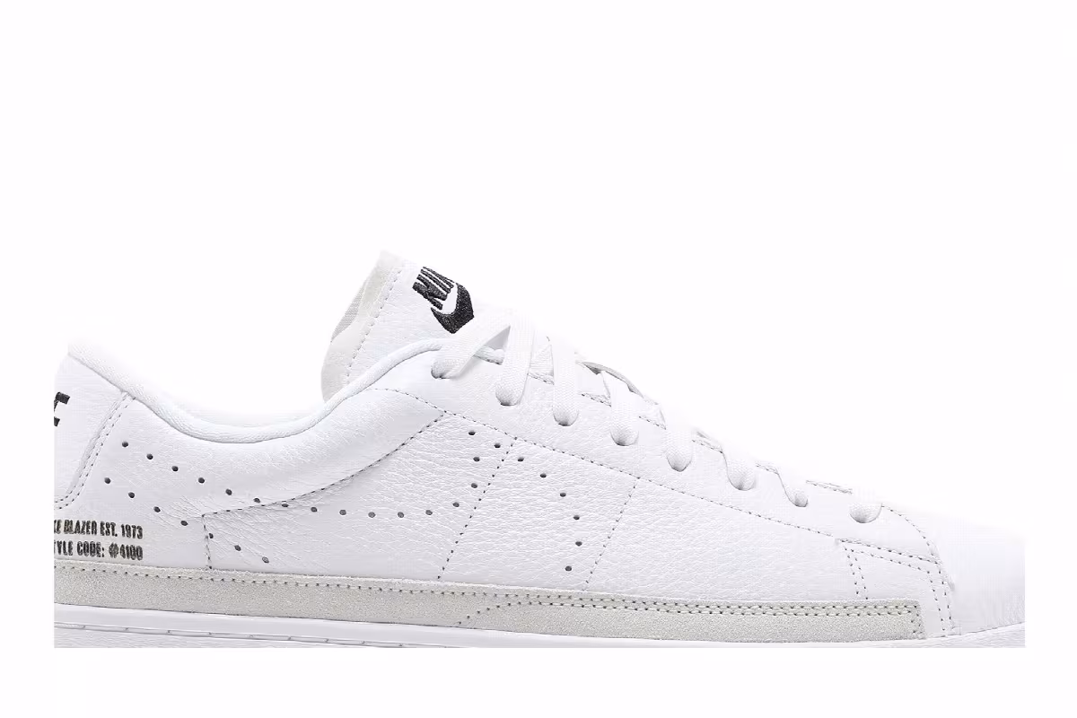 Nike Blazer Low X White, view 3
