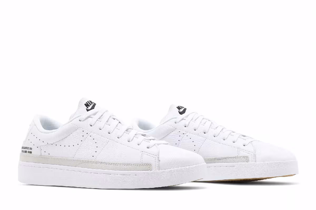 Nike Blazer Low X White, view 9