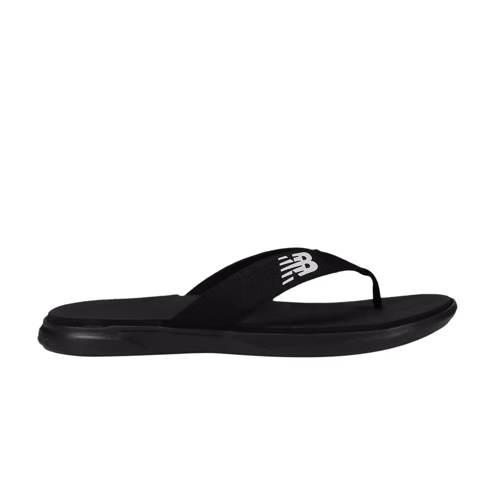 New Balance 340 Slide Black White