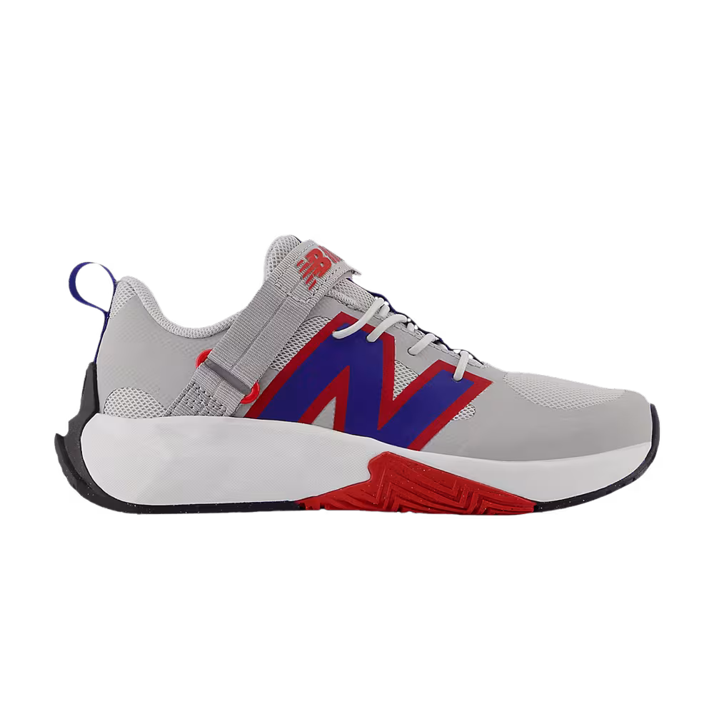 New Balance FuelCell Play Bungee Lace Top Strap Little Kid Raincloud Royal Red