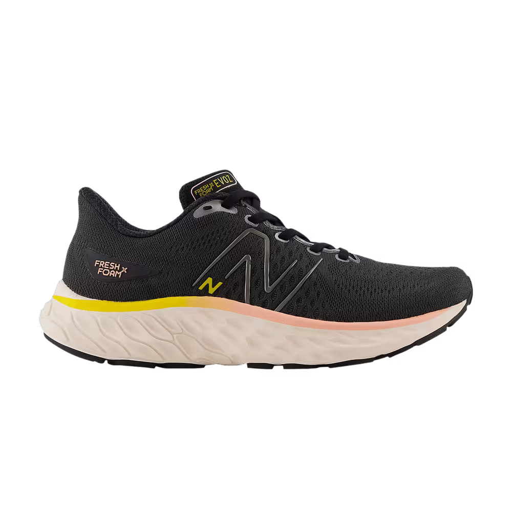 New Balance Women's Fresh Foam X EVOZ v3 Back Vintage Rose Lemon