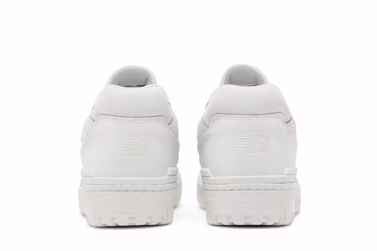 New Balance 550 Triple White, view 7