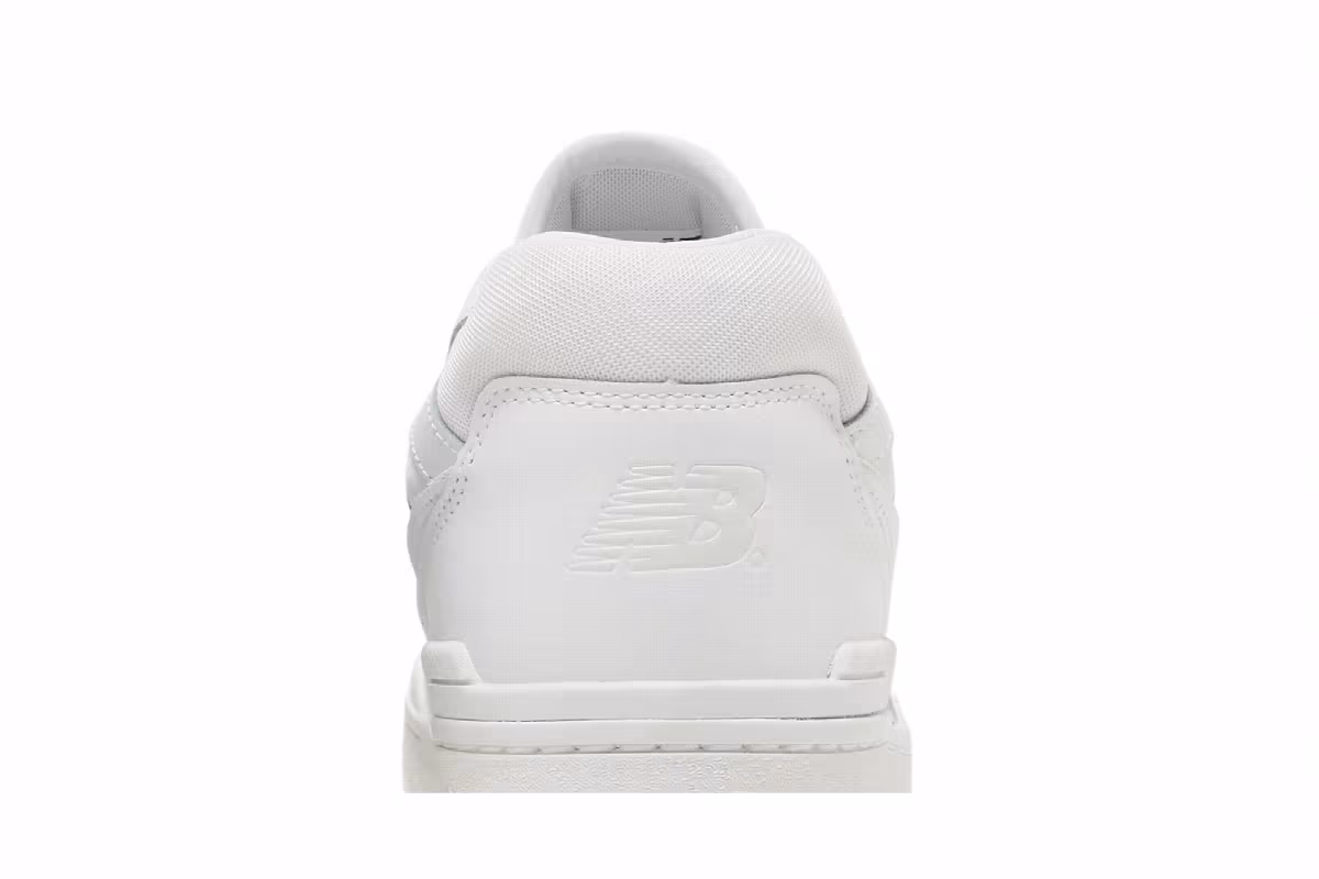 New Balance 550 Triple White, view 8