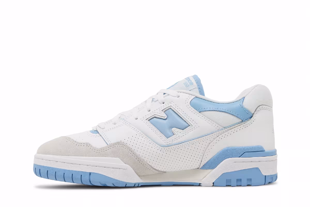New Balance 550 White Blue Haze, view 4