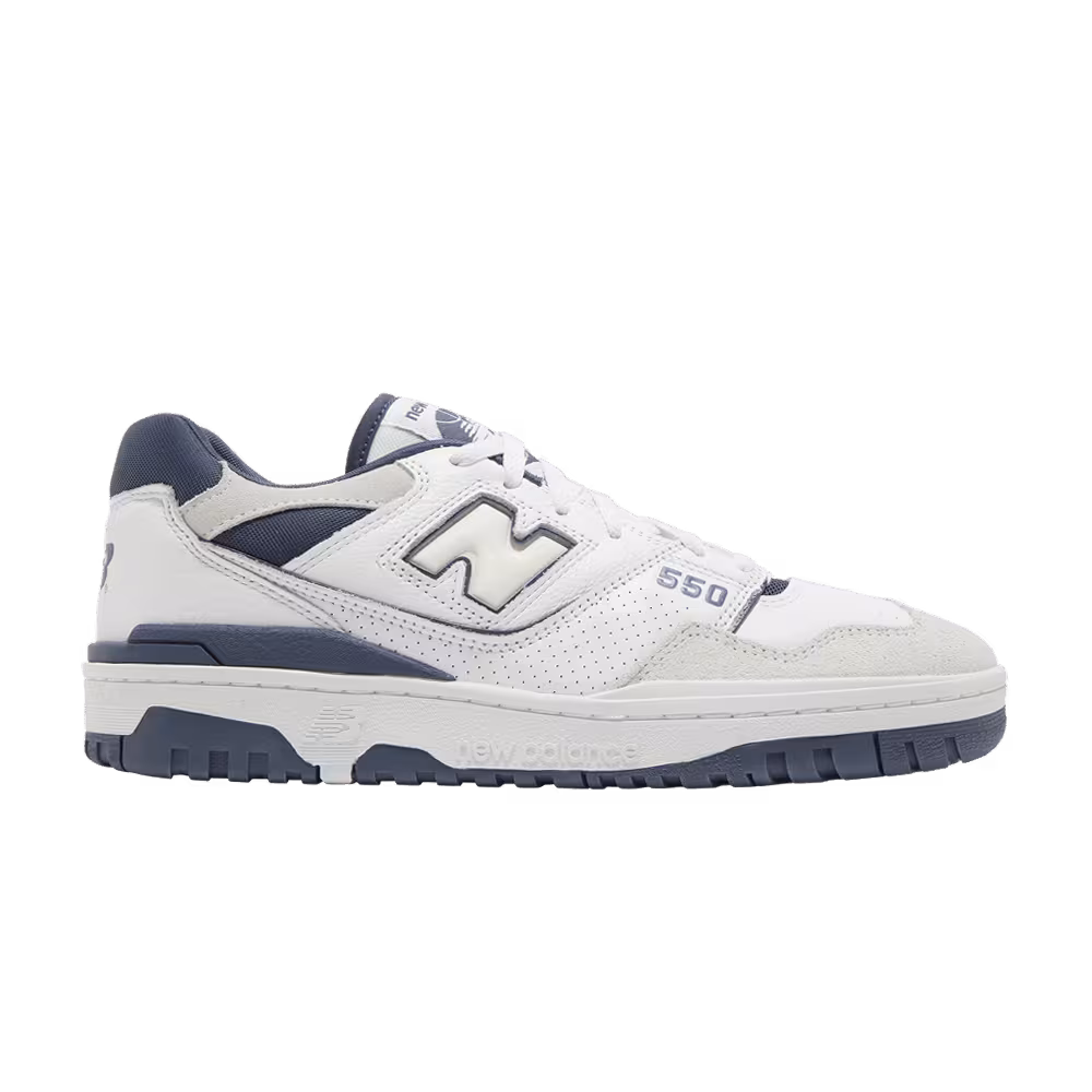 New Balance 550 White Vintage Indigo