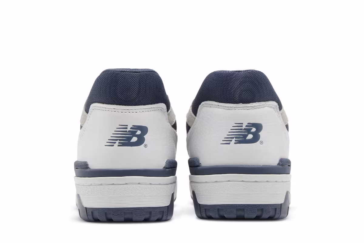New Balance 550 White Vintage Indigo, view 7
