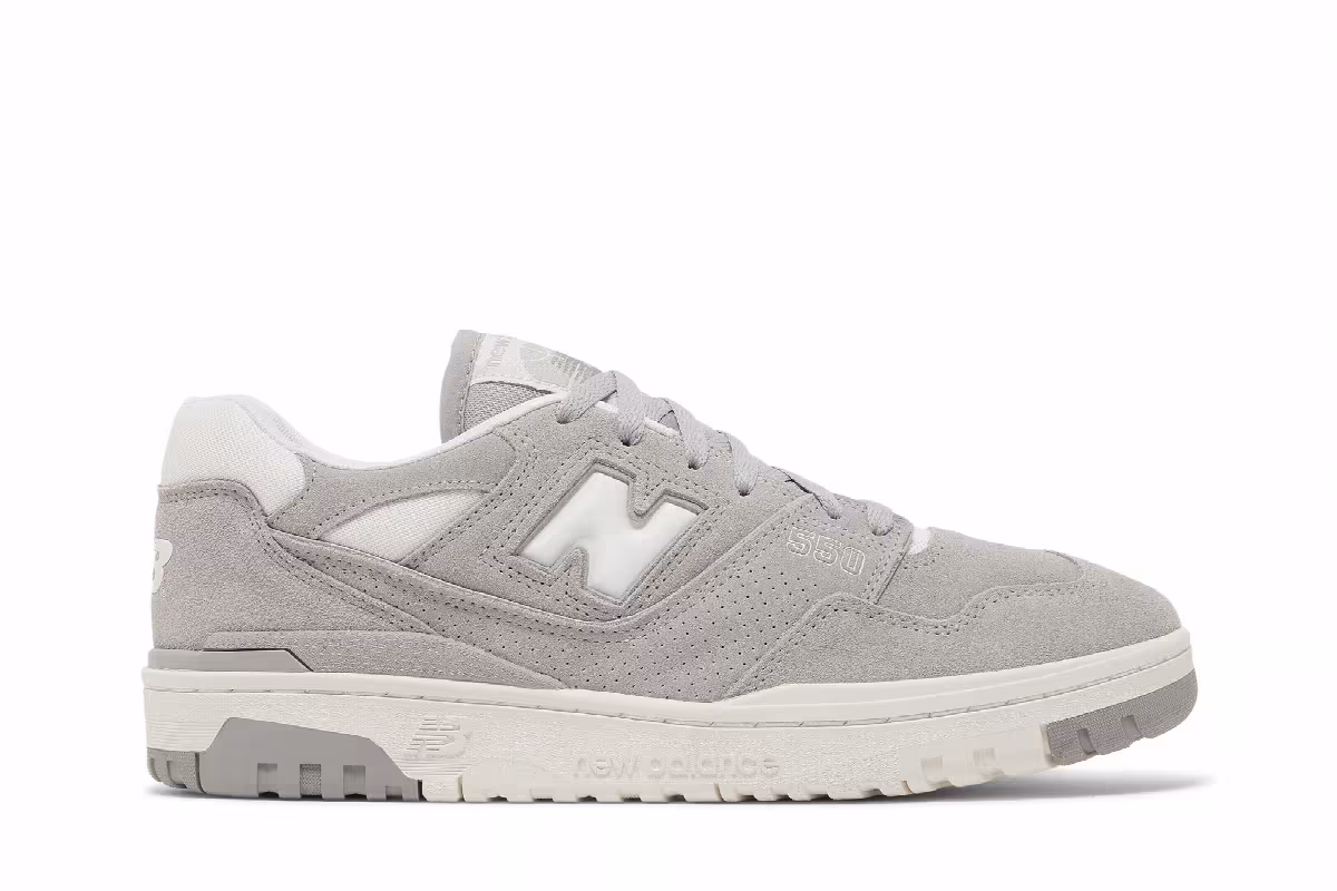 New Balance 550 Suede Pack - Concrete, view 2