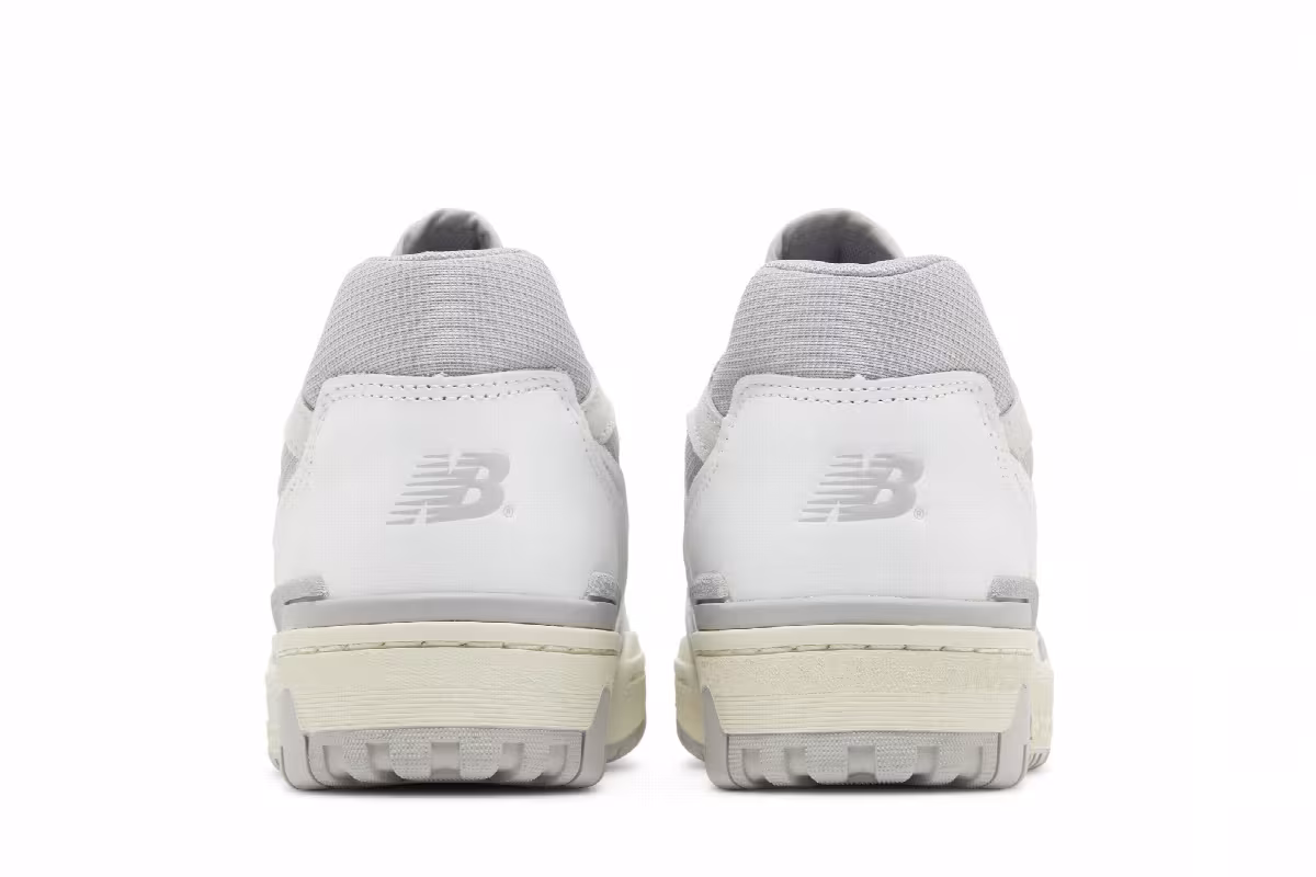 New Balance 550 White Raincloud Reflection, view 7