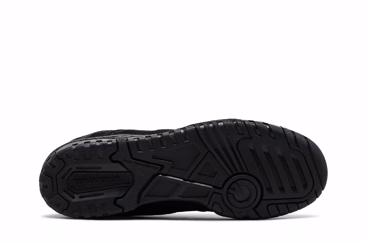 atmos x New Balance 550 Back in Black, view 5