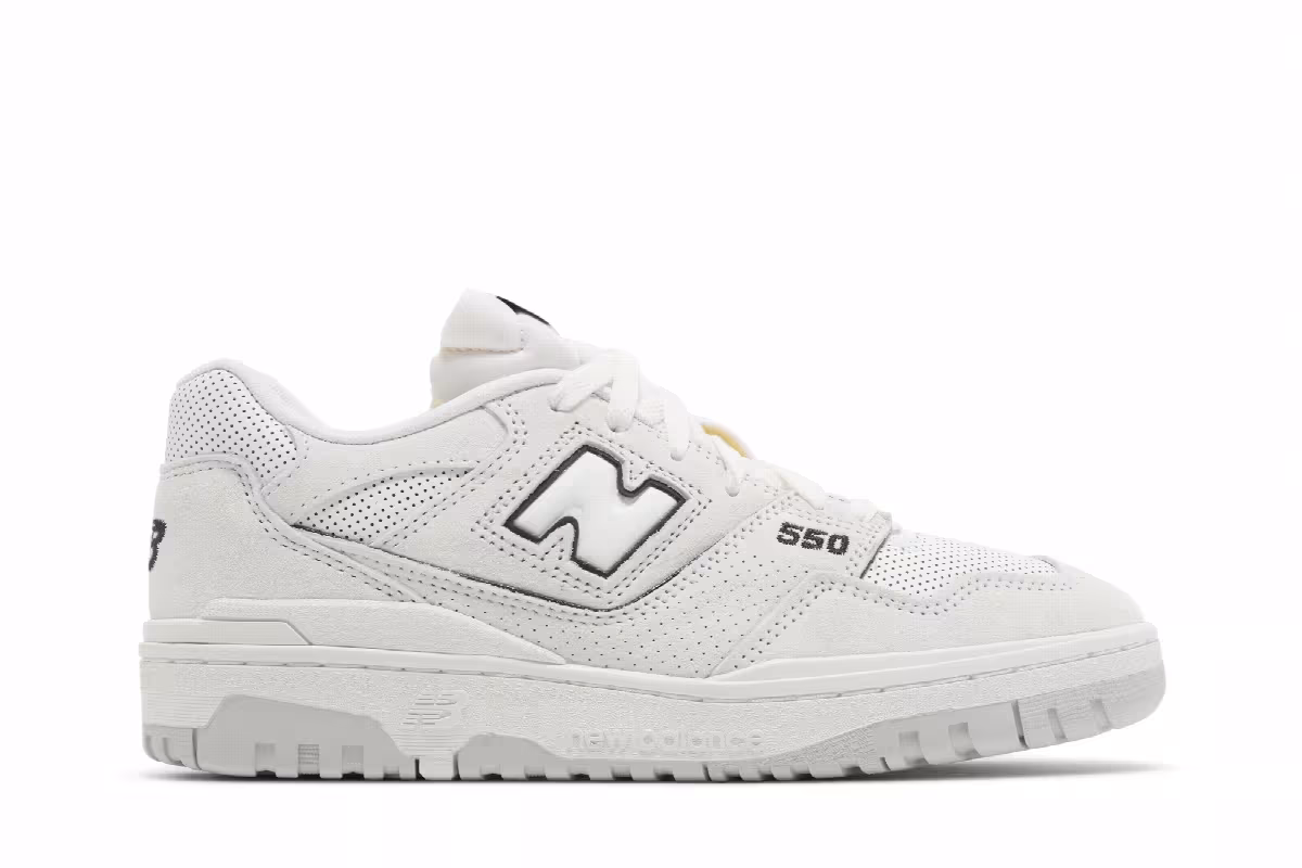 New Balance 550 Reflection White, view 2