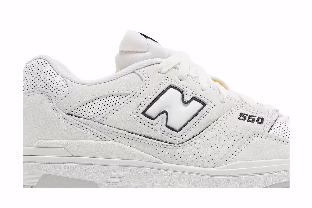 New Balance 550 Reflection White, view 3