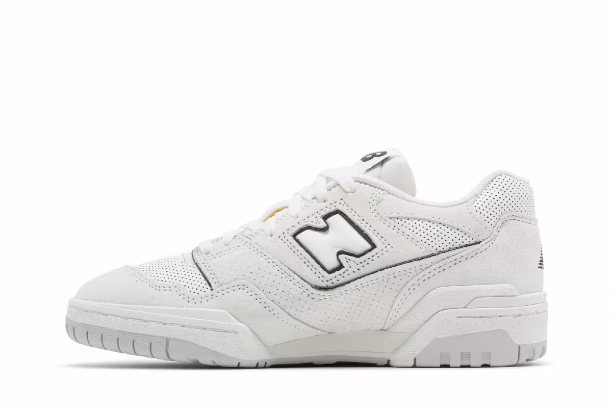 New Balance 550 Reflection White, view 4