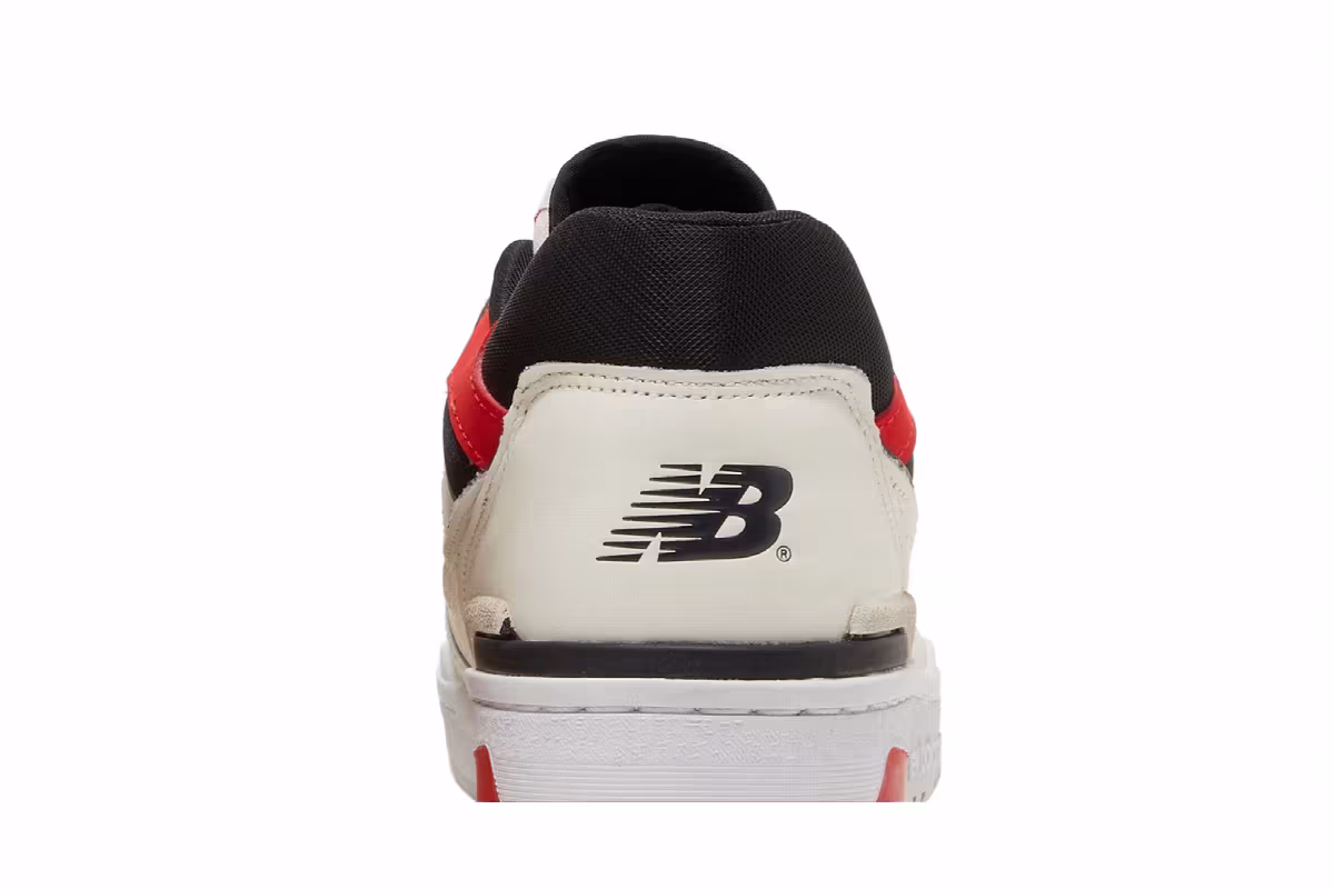 New Balance 550 Sea Salt True Red, view 8