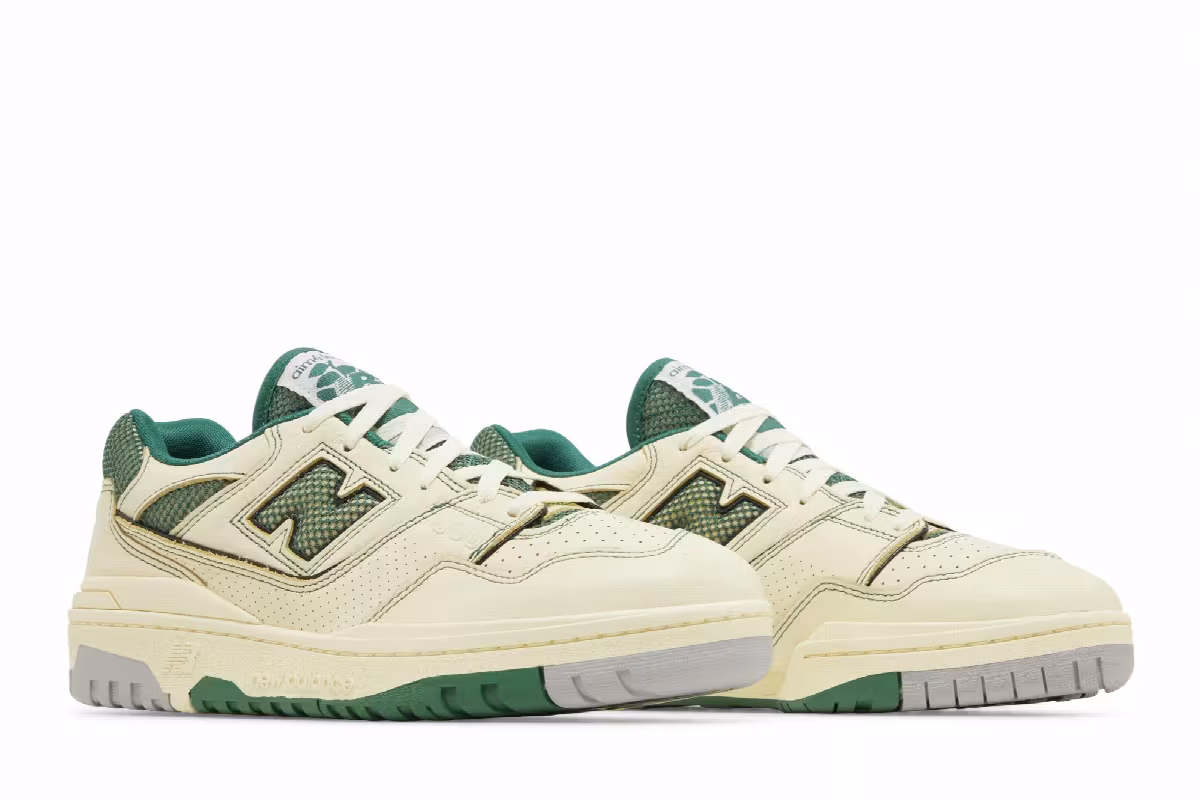 Aimé Leon Dore x New Balance 550 Masaryk Community Gym - Classic Pine, view 9