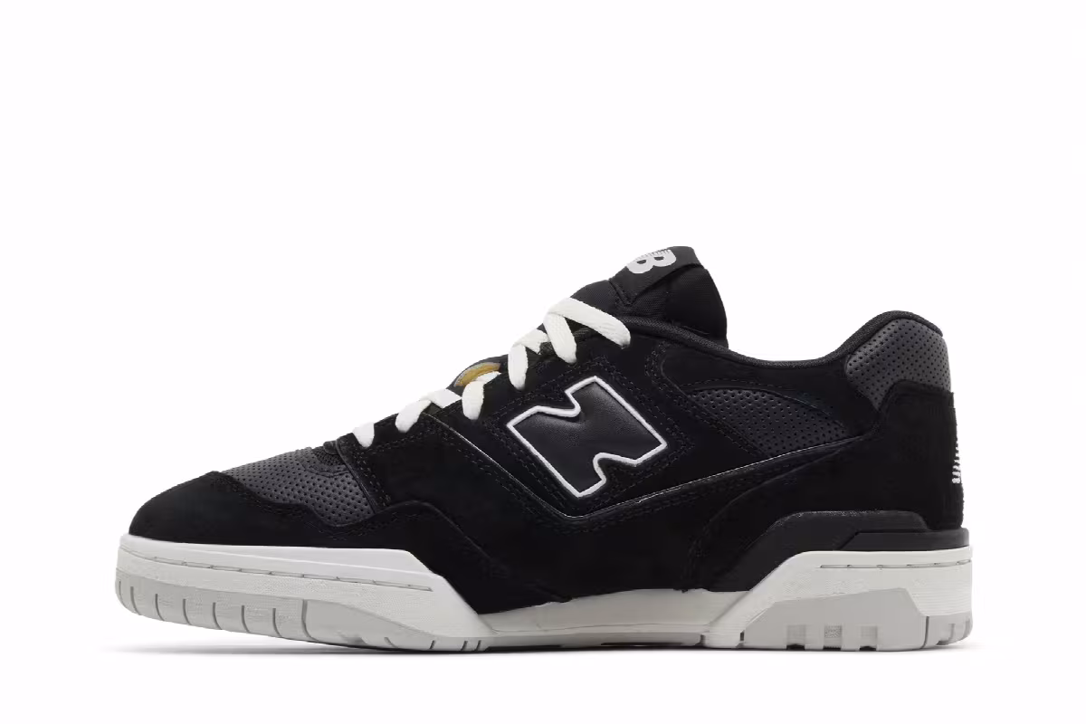New Balance 550 Black Grey Matter, view 4