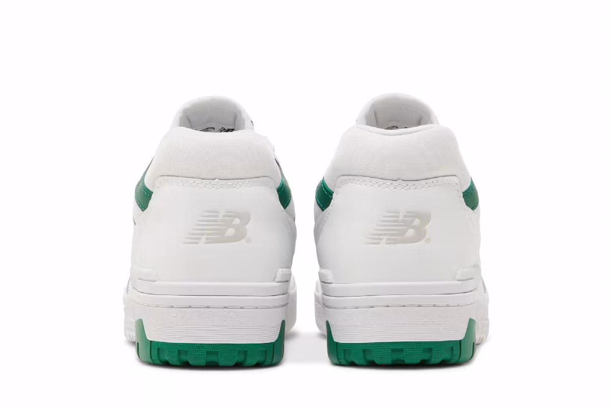 New Balance Men's 550 White Classic Pine, view 7