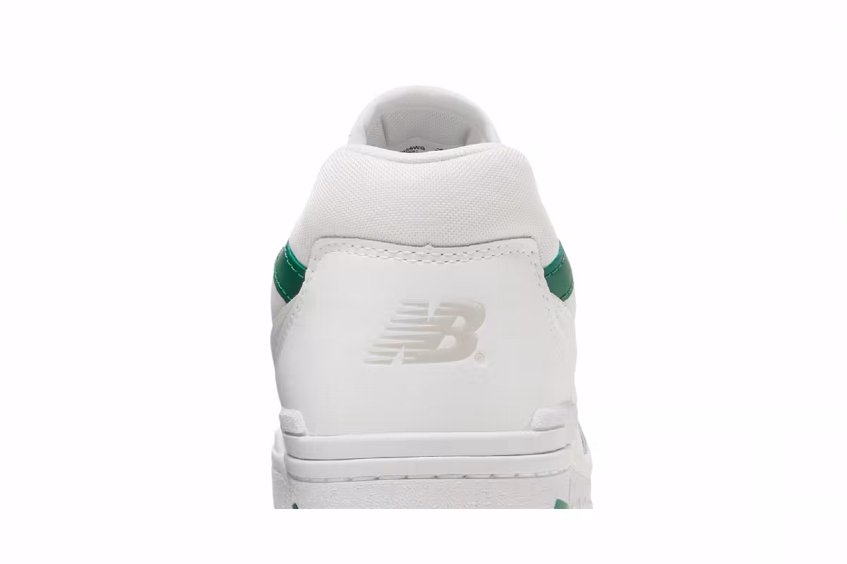 New Balance Men's 550 White Classic Pine, view 8