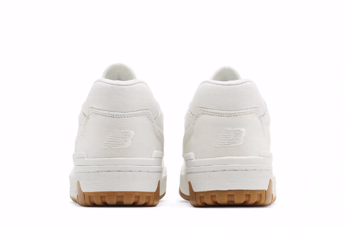 New Balance 550 White Canvas, view 7