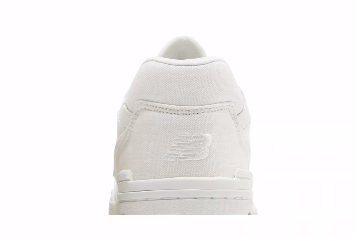 New Balance 550 White Canvas, view 8